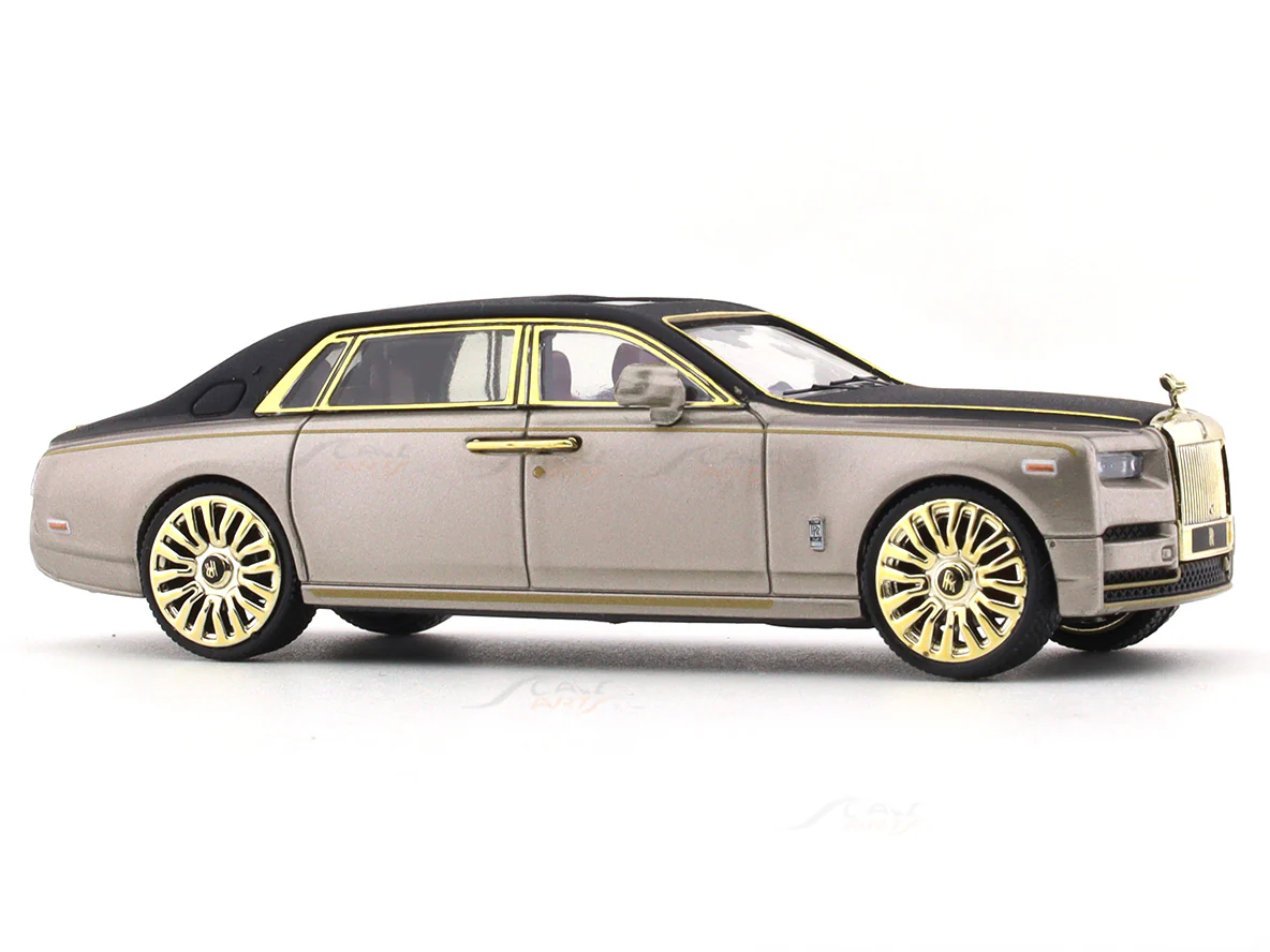 Rolls-Royce Phantom III Champaign Black 1:64 SC Art diecast scale model car miniature - Image 6