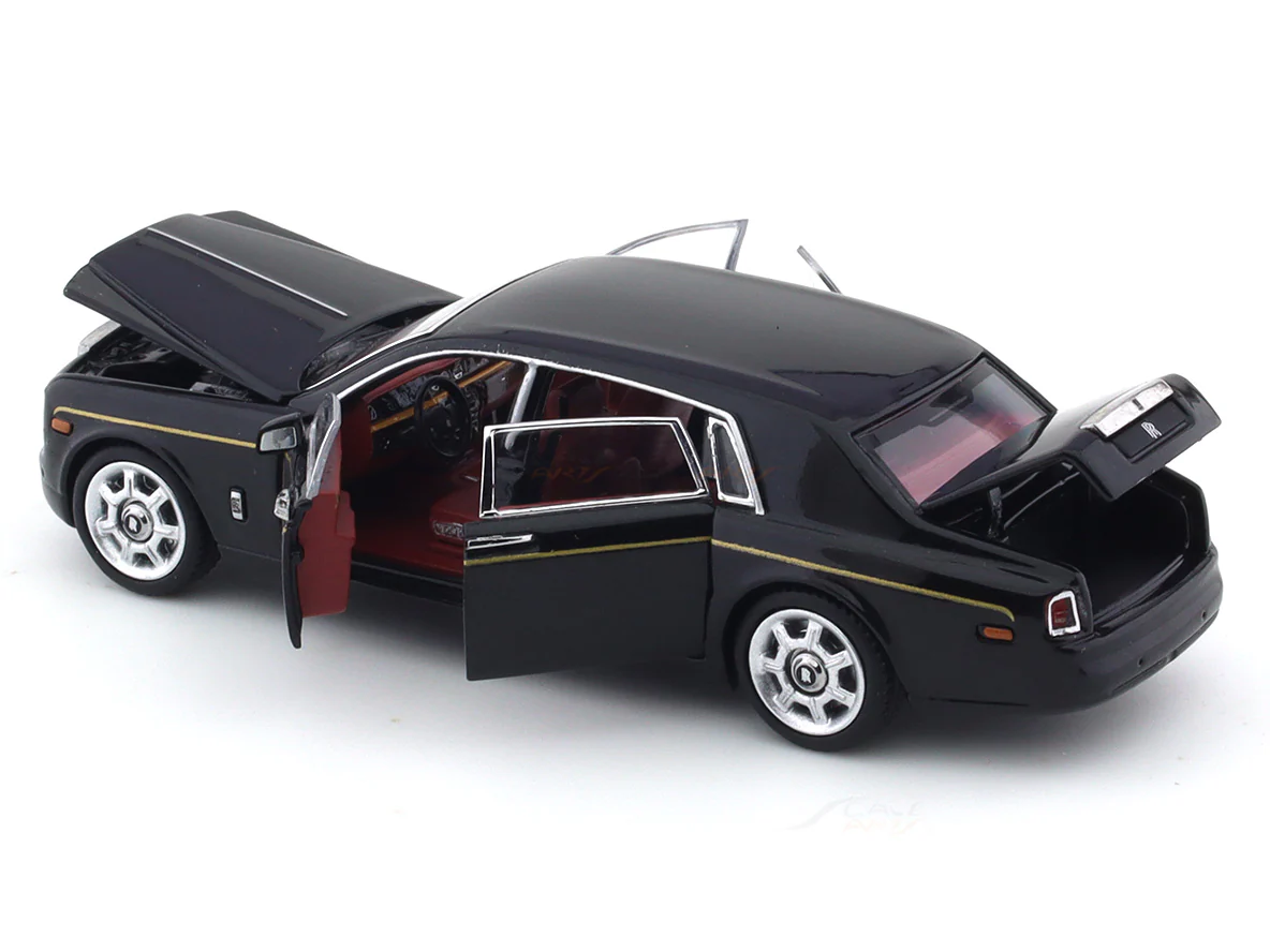 Rolls-Royce Phantom VII black 1:64 DCM diecast scale model car miniature - Image 13