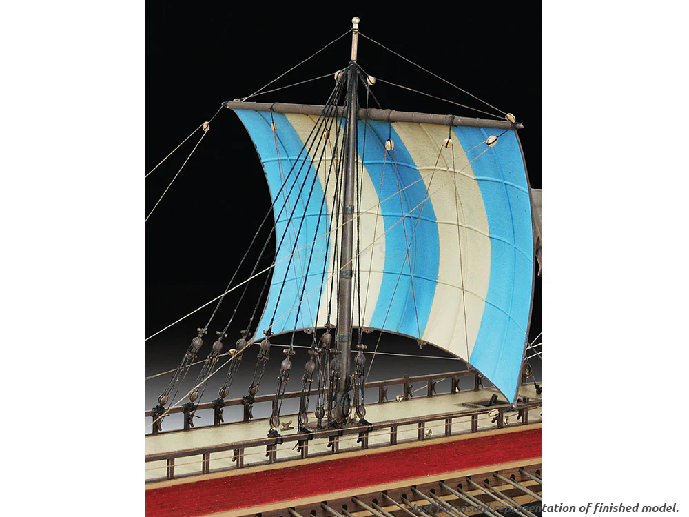 Roman Trireme 1:72 Zvezda plastic model kit - Image 3