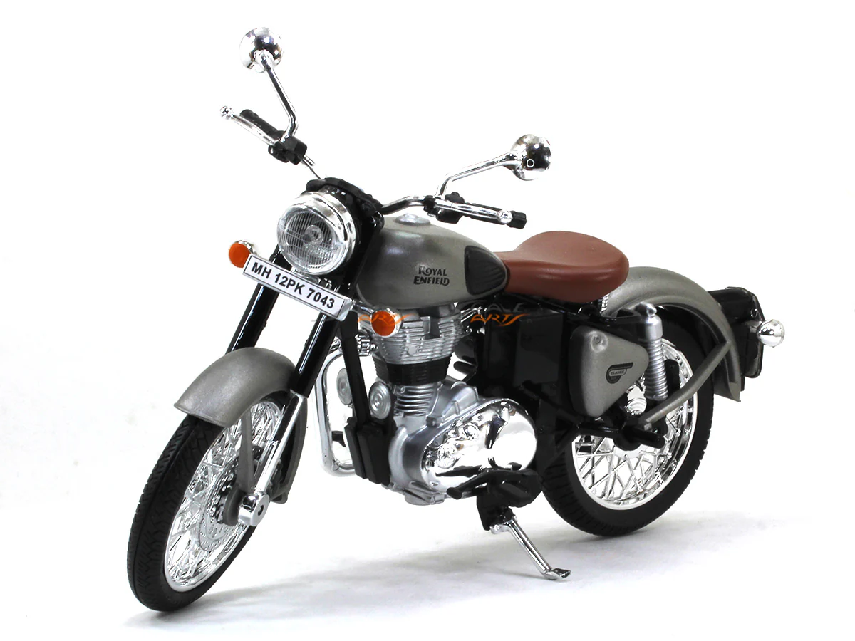 Royal Enfield Classic 350 red 1:12 Maisto diecast Scale Model bike - Image 8