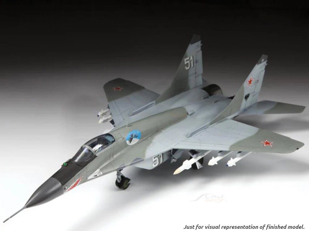 Russian fighter MiG-29 (9-13) 1:72 Zvezda plastic model kit - Image 5