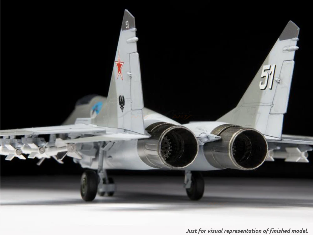 Russian fighter MiG-29 (9-13) 1:72 Zvezda plastic model kit - Image 6