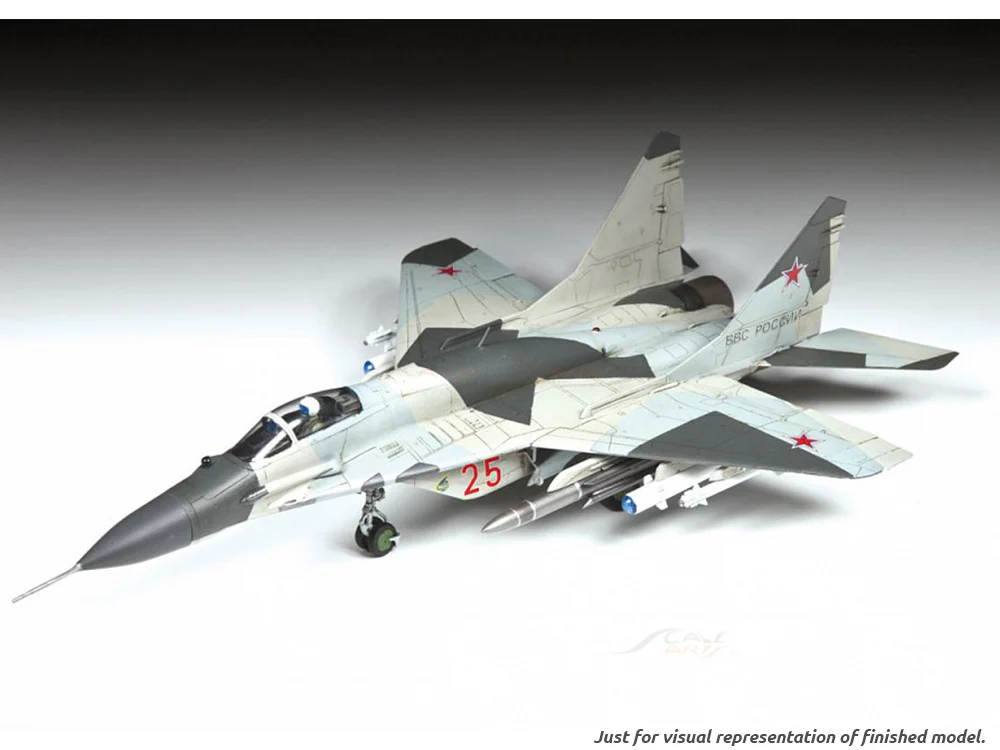 Russian fighter MiG-29 SMT 1:72 Zvezda plastic model kit - Image 6
