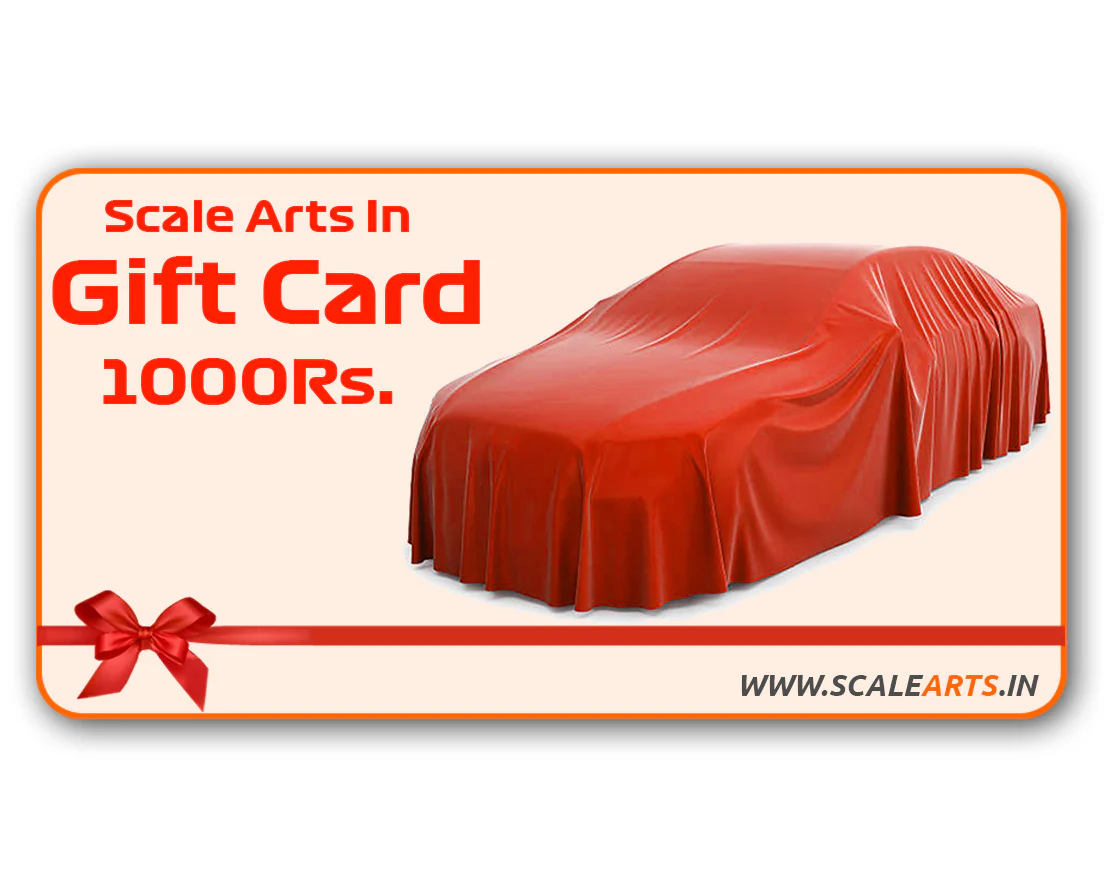 Scale Arts In. Gift Card 1000Rs