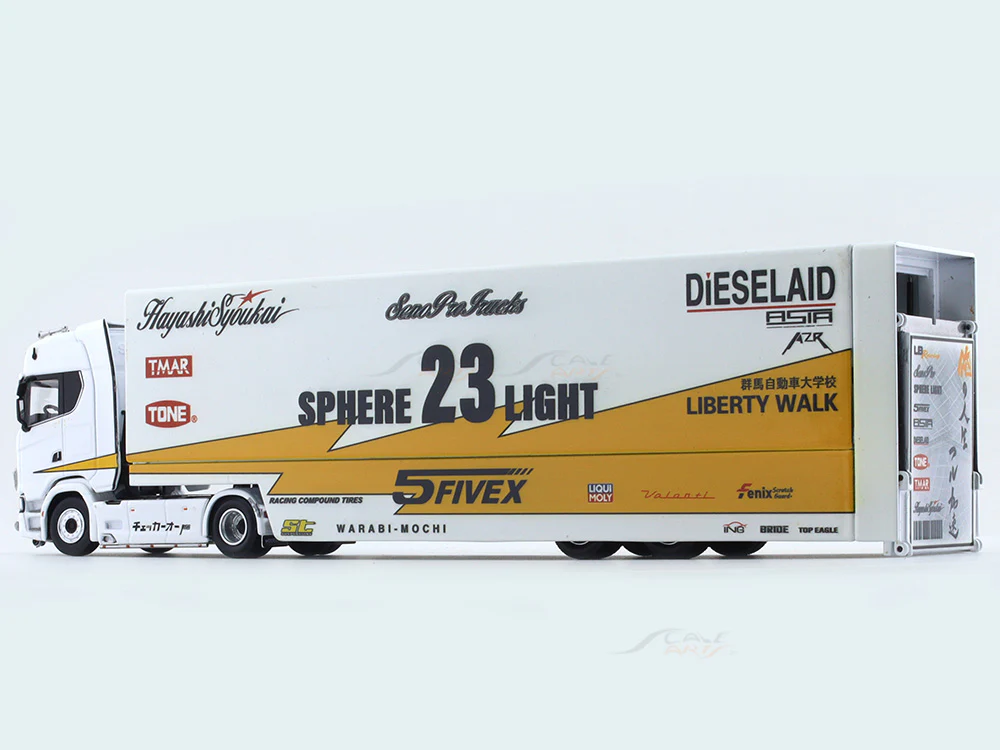 Scania 730S transporter 1:64 Modern Art diecast scale model truck - Image 3