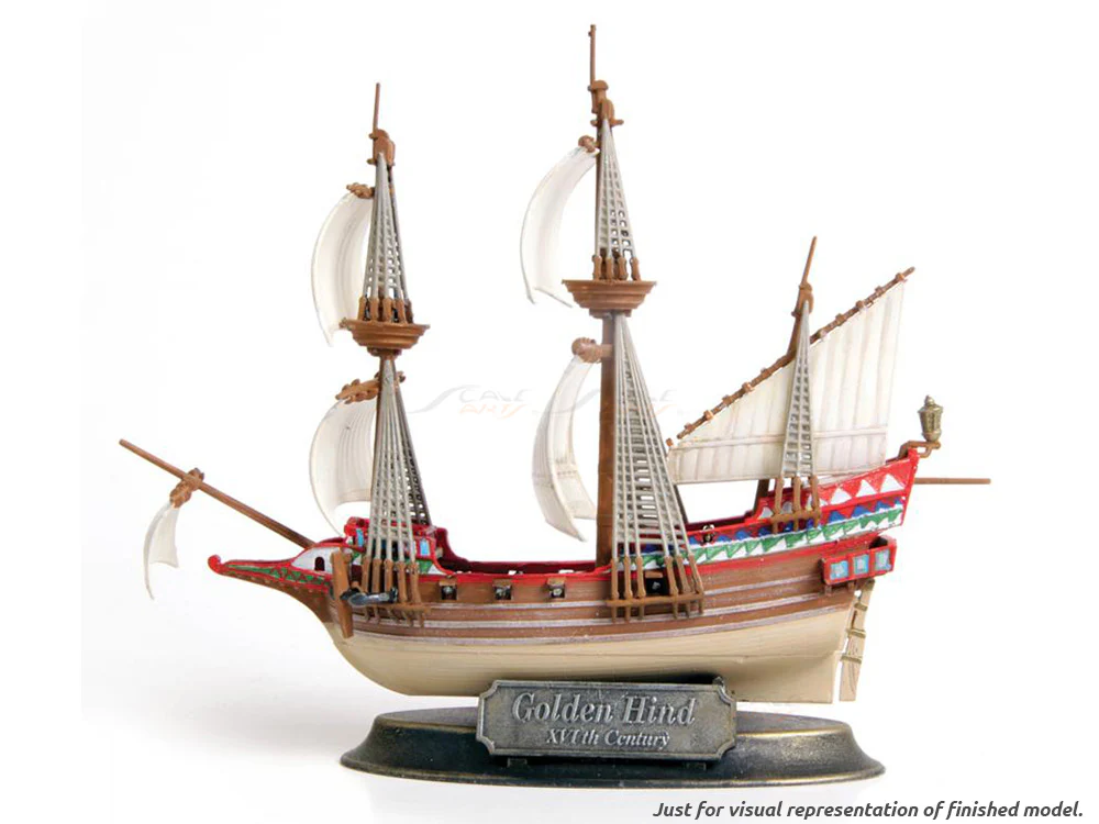 Sir Francis Drake's flagship "Golden Hind" 1:350 Zvezda plastic model kit - Image 3