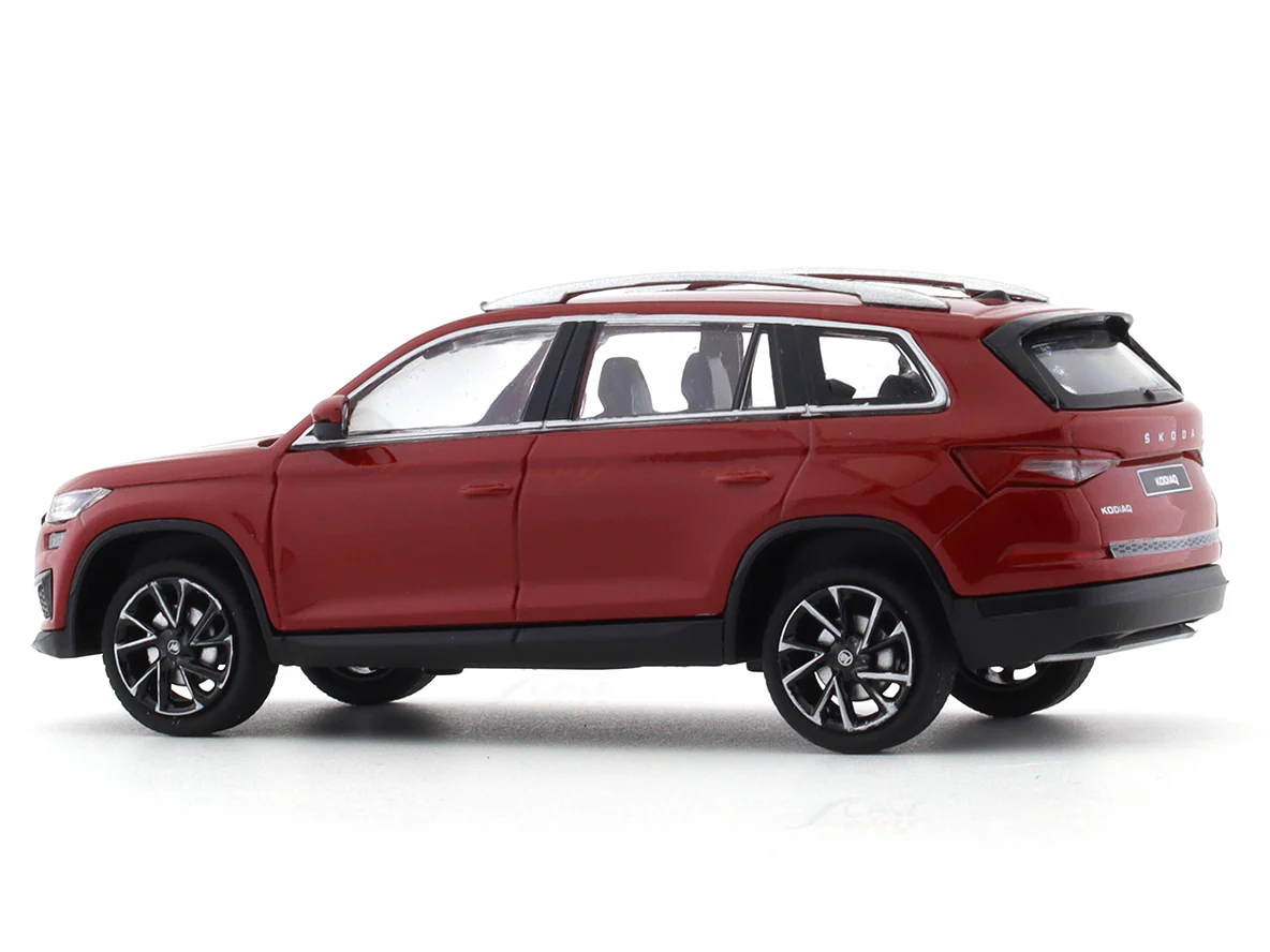 Skoda Kodiaq Red 1:43 Abrex diecast scale model car collectible - Image 3