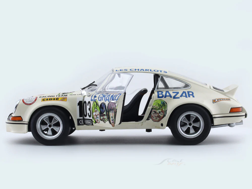 Solido 1:18 1973 Porsche 911 RSR #103 diecast Scale Model collectible - Image 8