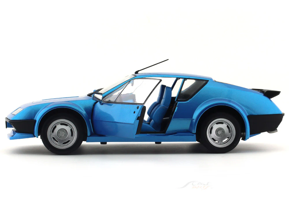 Solido 1:18 1983 Renault Alpine A310 V6 GT blue diecast Scale Model collectible - Image 8