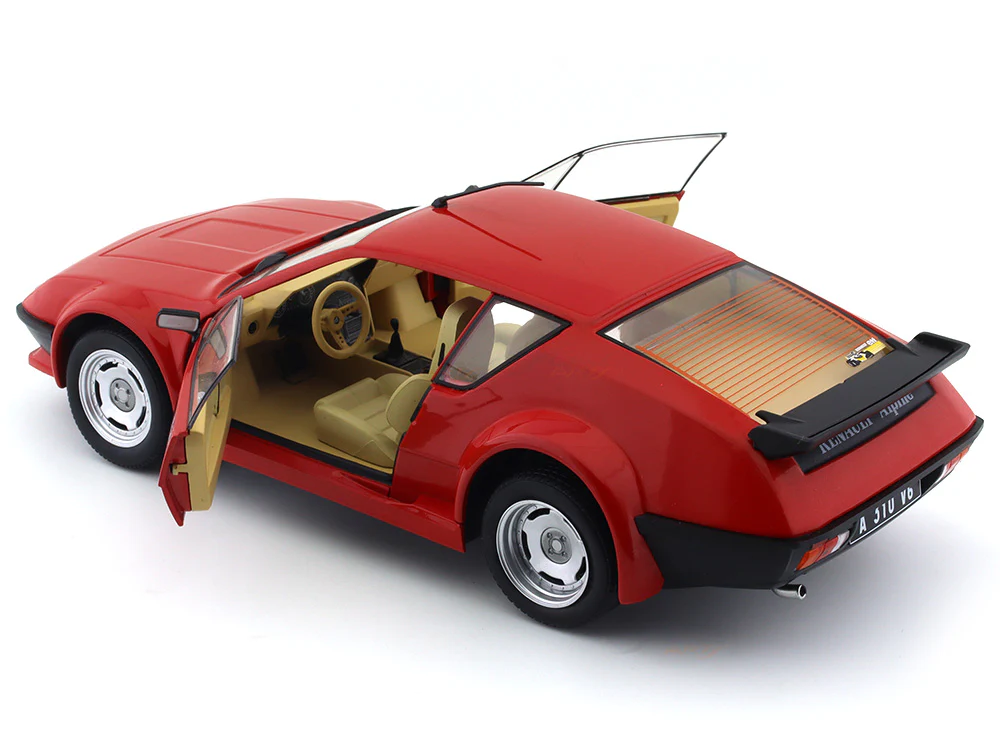 Solido 1:18 1983 Renault Alpine A310 V6 GT red diecast Scale Model collectible - Image 16