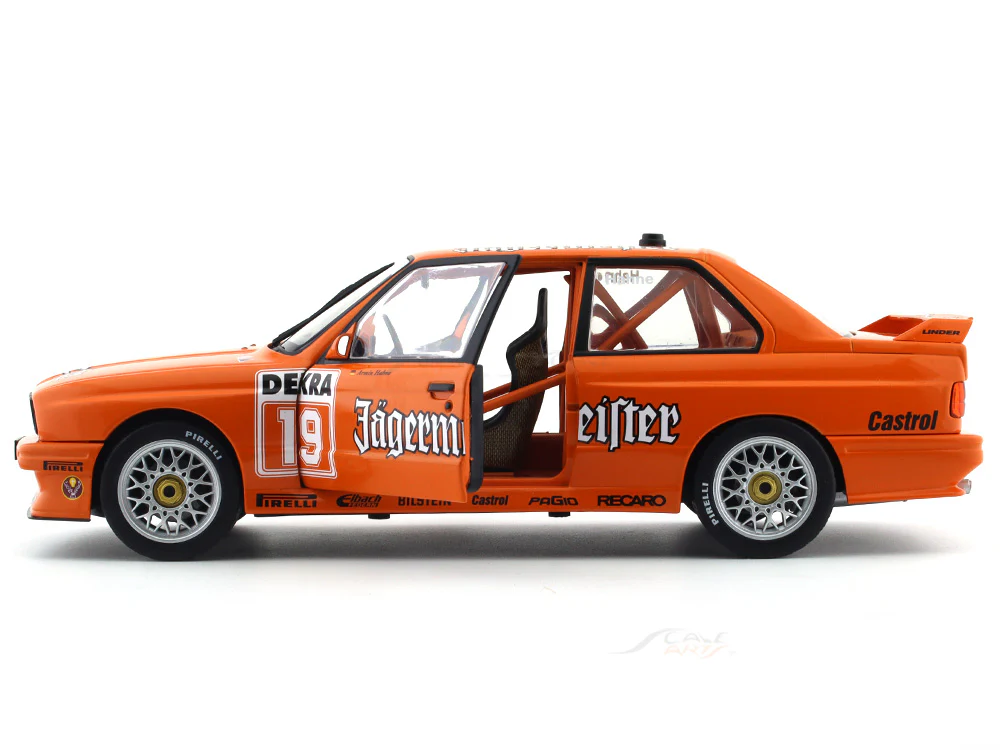 Solido 1:18 1992 BMW M3 E30 Jagermeister diecast Scale Model collectible - Image 8