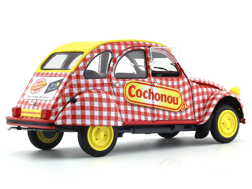 Solido 1959 Citroen 2CV Cochonou diecast Scale Model collectible - Image 4