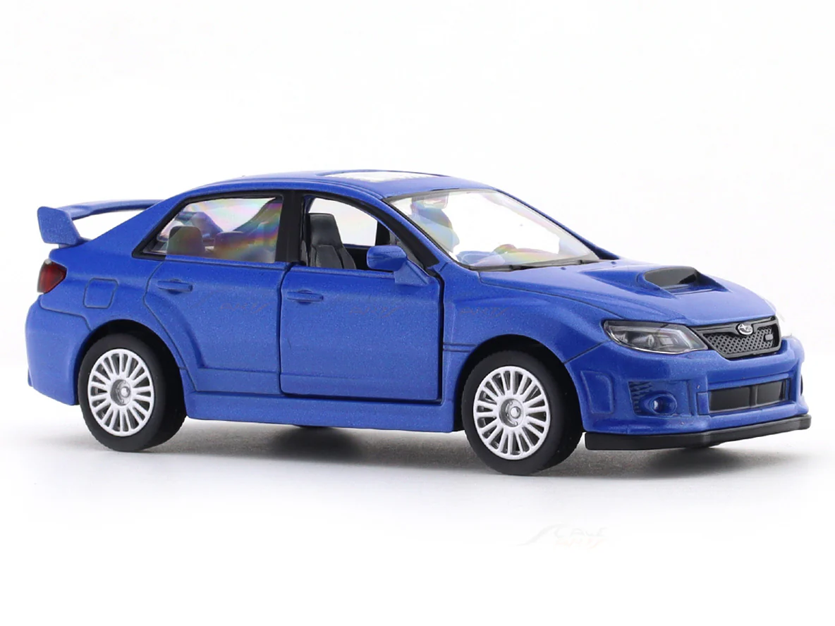 Subaru WRX STi Blue 1:33-42 RMZ City licensed pull back car scale model - Image 6