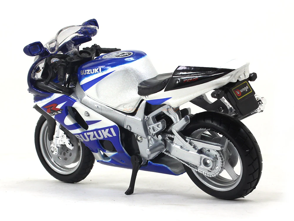 Suzuki GSX R750 1:18 Bburago diecast scale model bike collectible - licensed - Image 3