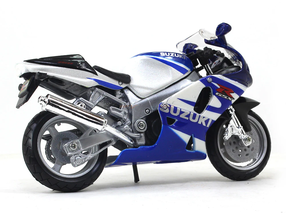 Suzuki GSX R750 1:18 Bburago diecast scale model bike collectible - licensed - Image 4