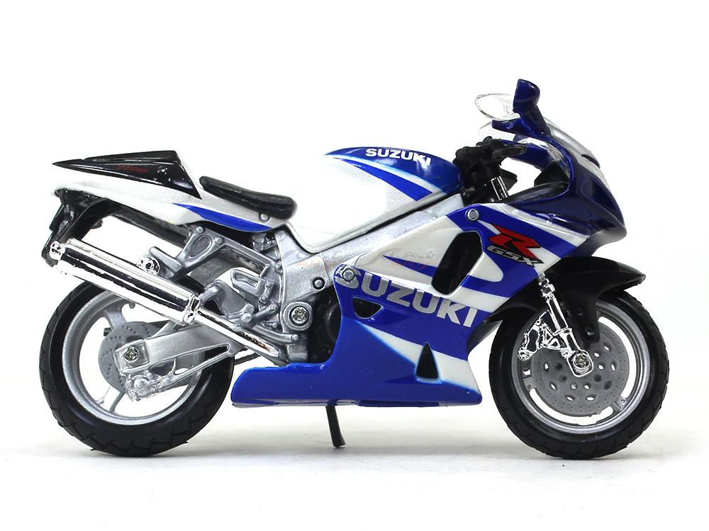 Suzuki GSX R750 1:18 Bburago diecast scale model bike collectible - licensed - Image 5
