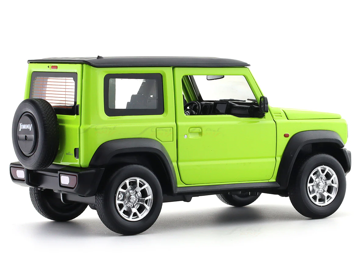 Suzuki Jimny Green 1:18 MSZ licensed diecast scale model car collectible - Image 4
