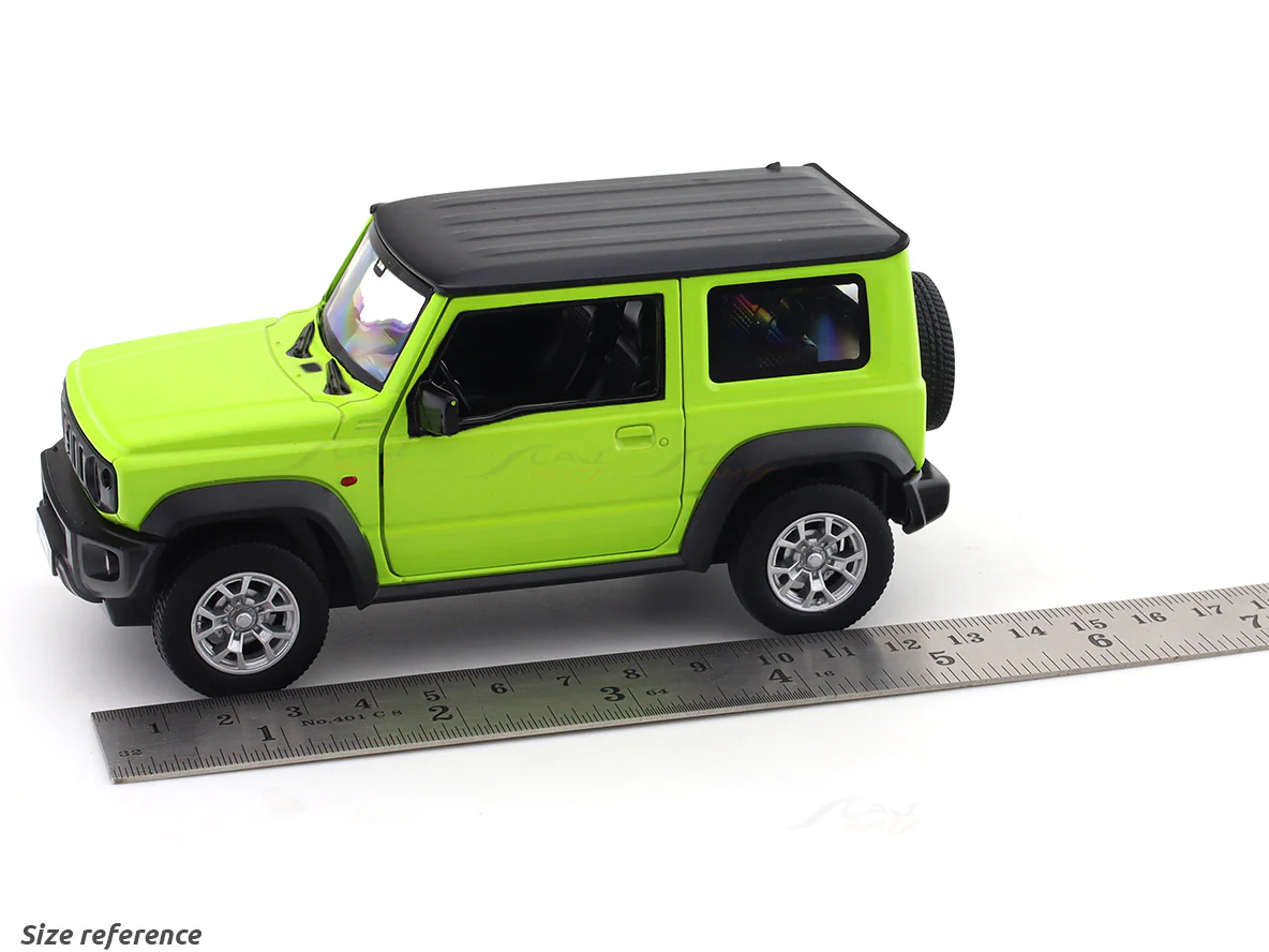 Suzuki Jimny green 1:26 MSZ licensed pullback diecast Scale Model car collectible - Image 10
