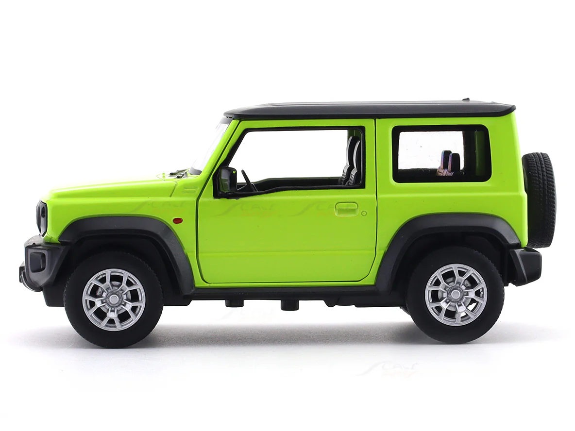 Suzuki Jimny green 1:26 MSZ licensed pullback diecast Scale Model car collectible - Image 2