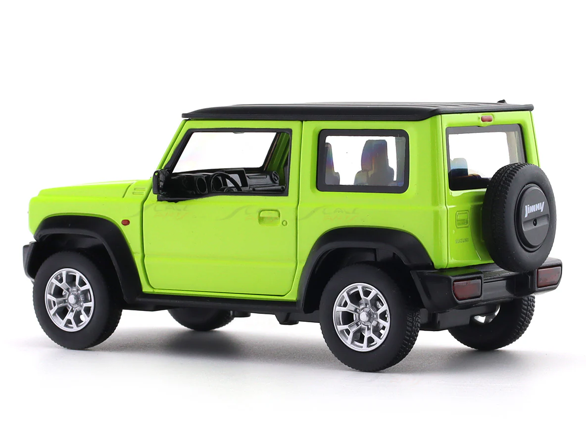 Suzuki Jimny green 1:26 MSZ licensed pullback diecast Scale Model car collectible - Image 3