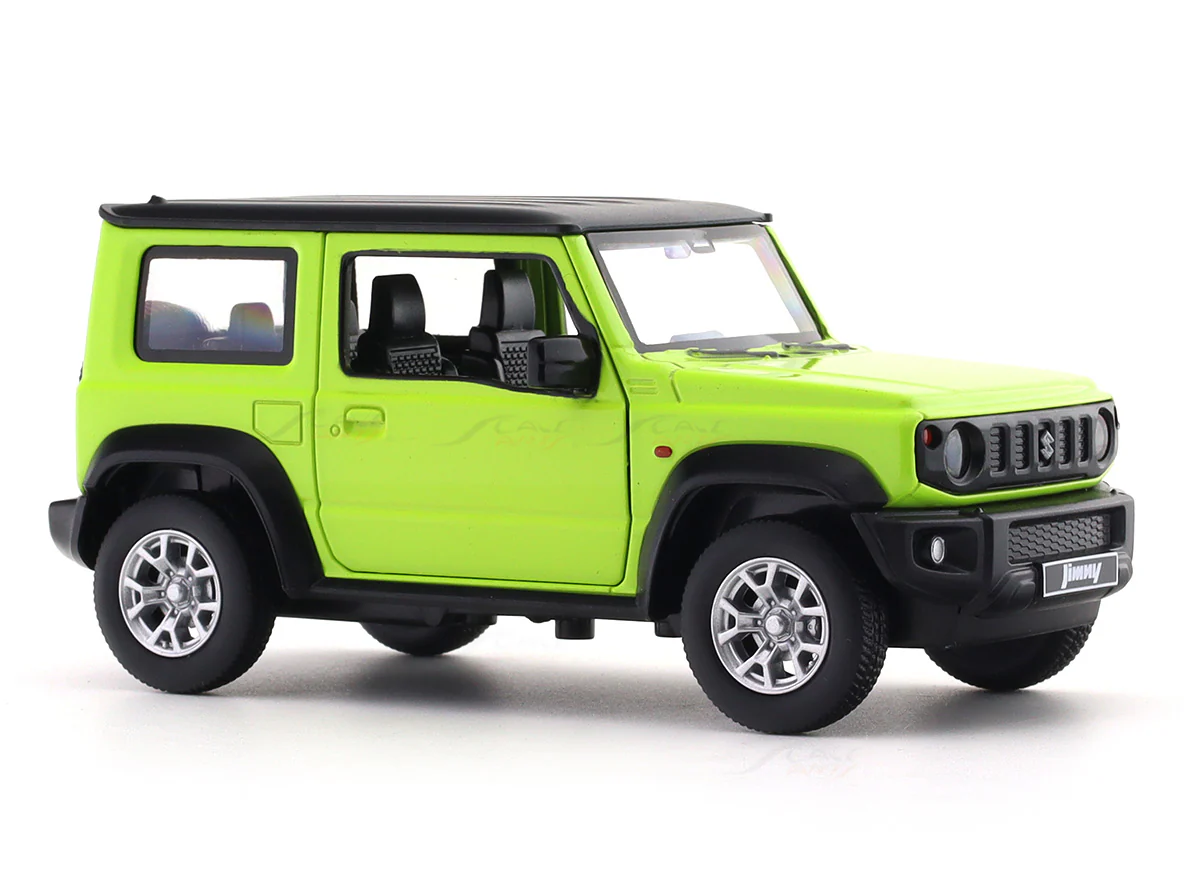 Suzuki Jimny green 1:26 MSZ licensed pullback diecast Scale Model car collectible - Image 6