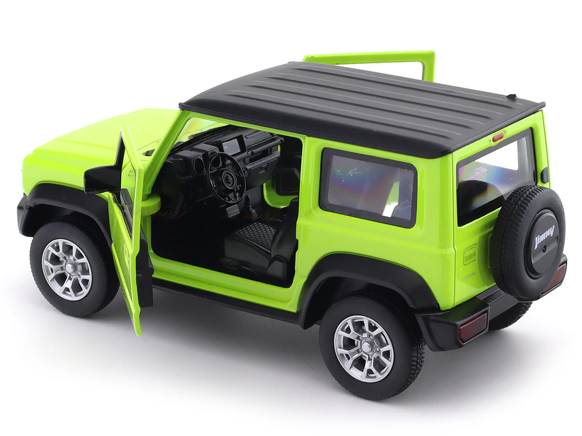 Suzuki Jimny green 1:26 MSZ licensed pullback diecast Scale Model car collectible - Image 9