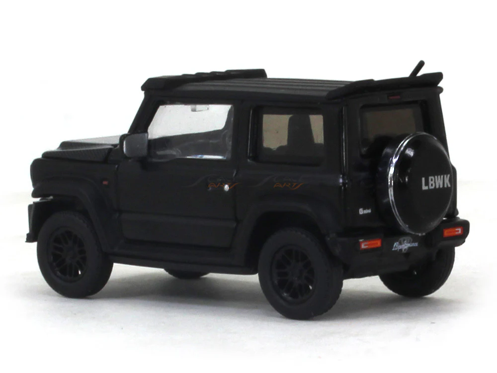 Suzuki Jimny SP Edition LB Works black 1:64 Era Car diecast scale model car - Image 3