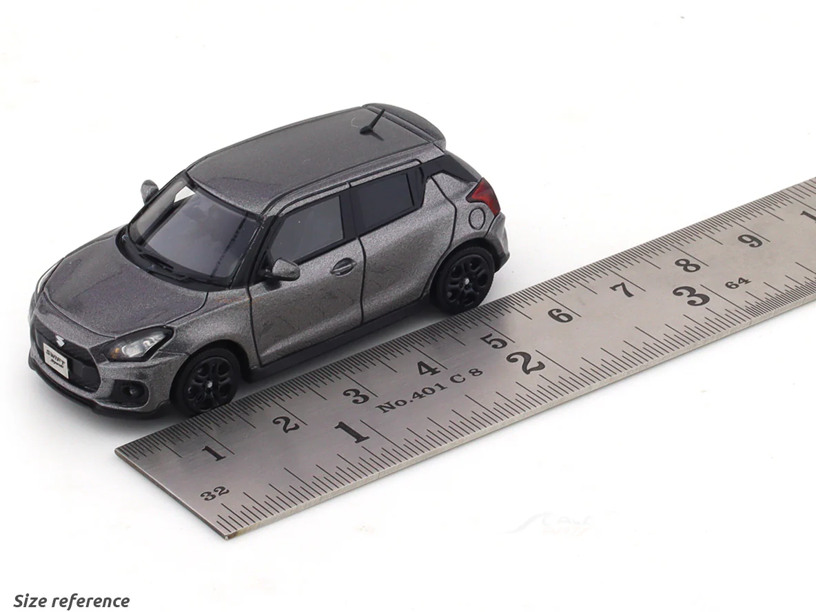 Suzuki Swift Sports grey 1:64 YTM Resin scale car collectible - Image 10