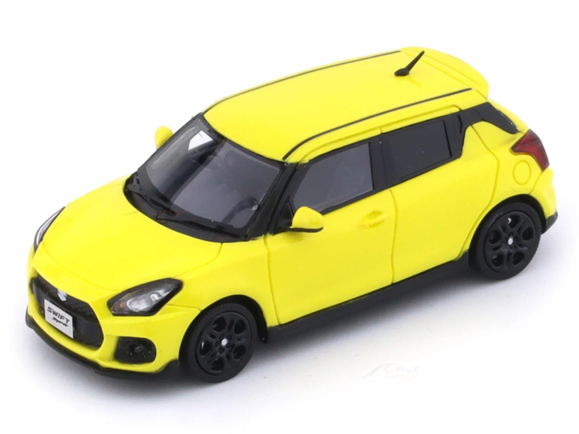 Suzuki Swift Sports yellow 1:64 YTM Resin scale car collectible - Image 8