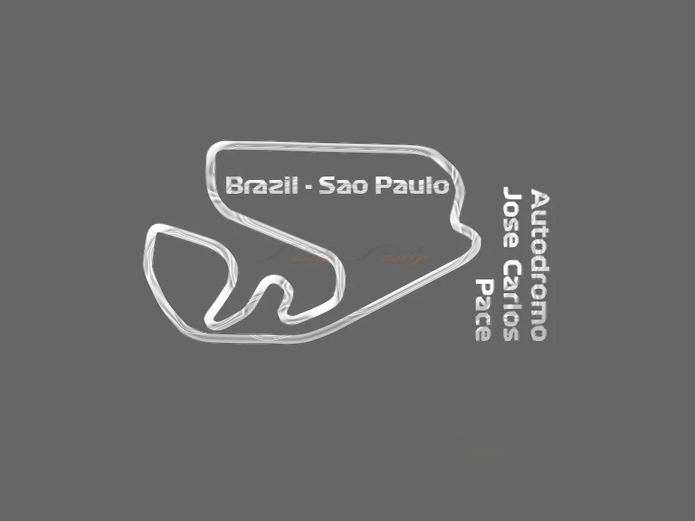 Top 5 F1 tracks chrome plated stickers - Image 6