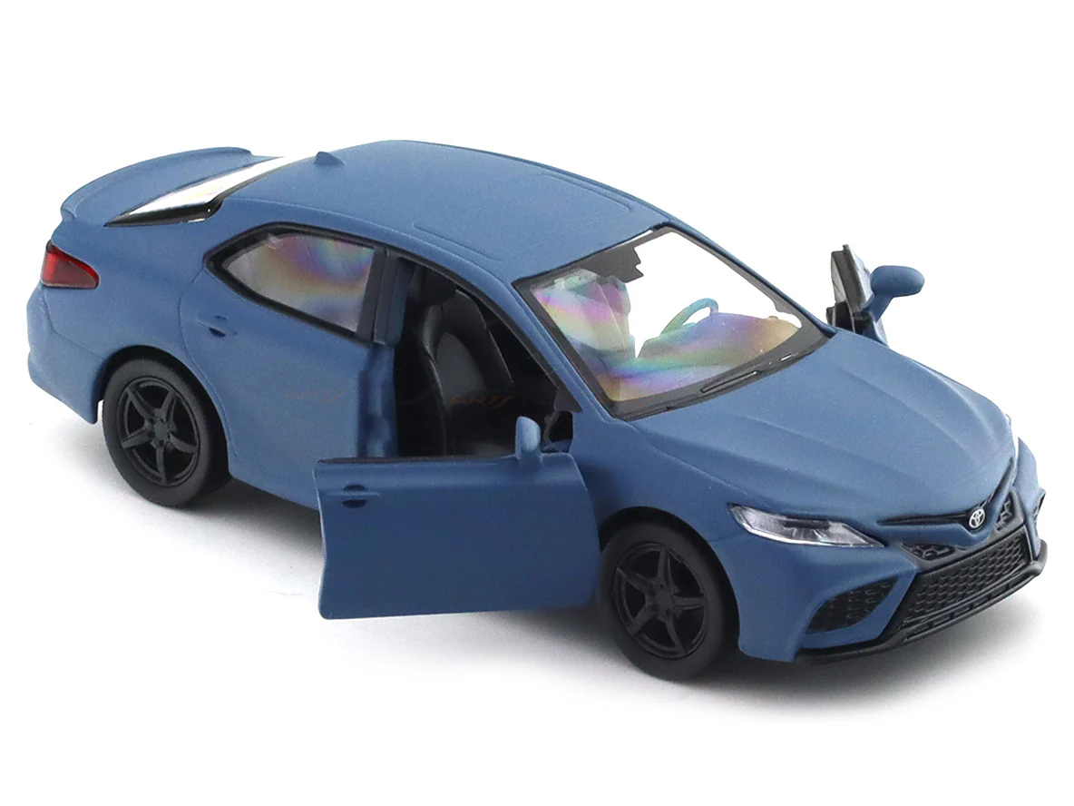 Toyota Camry Blue 1:33-42 RMZ City licensed pull back car scale model - Image 12