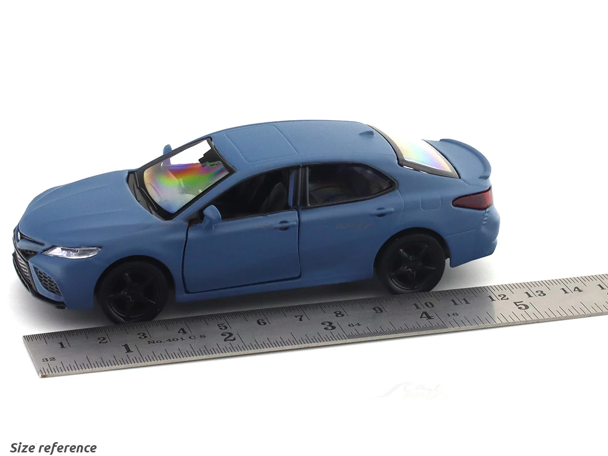 Toyota Camry Blue 1:33-42 RMZ City licensed pull back car scale model - Image 14