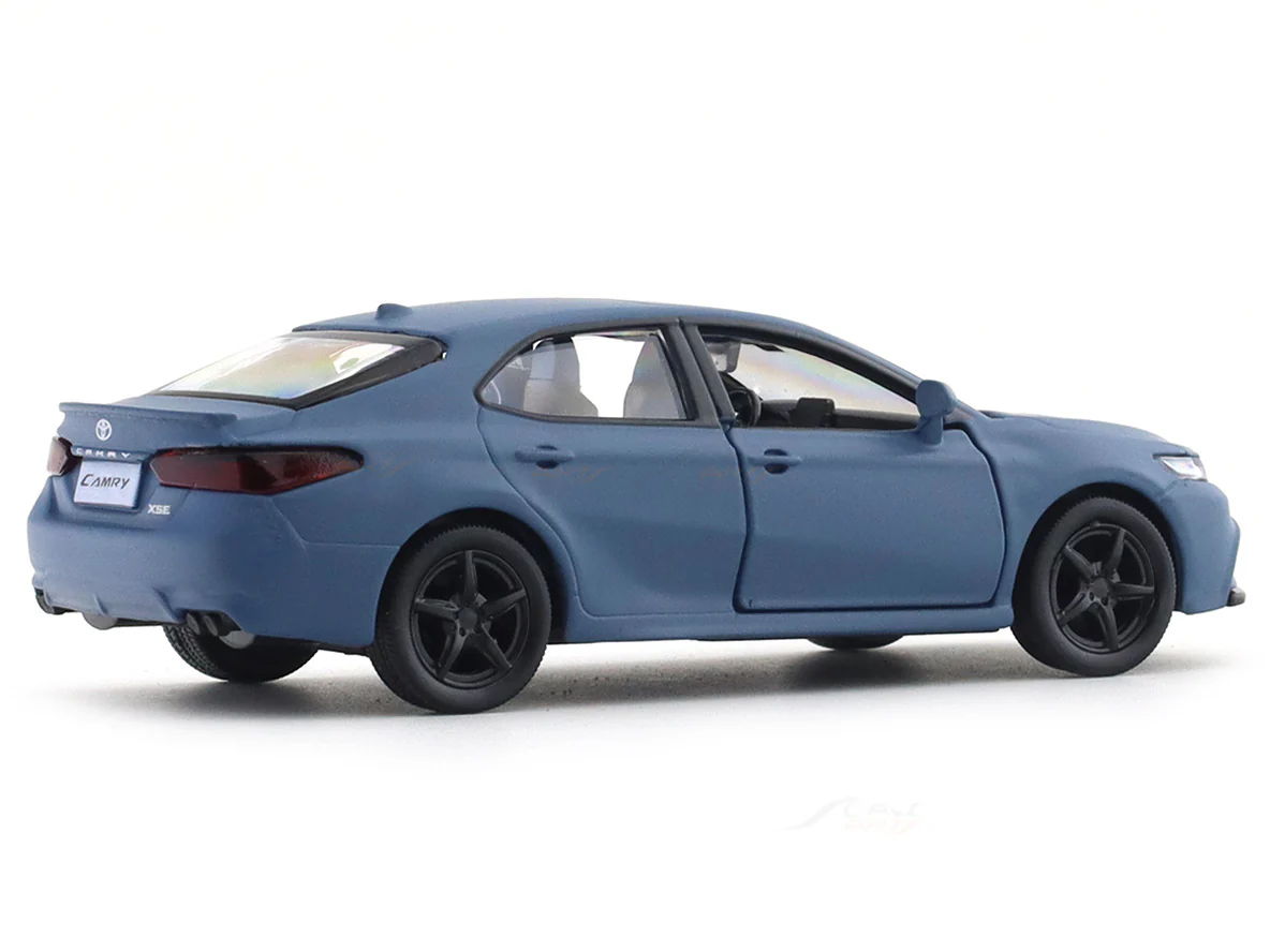 Toyota Camry Blue 1:33-42 RMZ City licensed pull back car scale model - Image 4