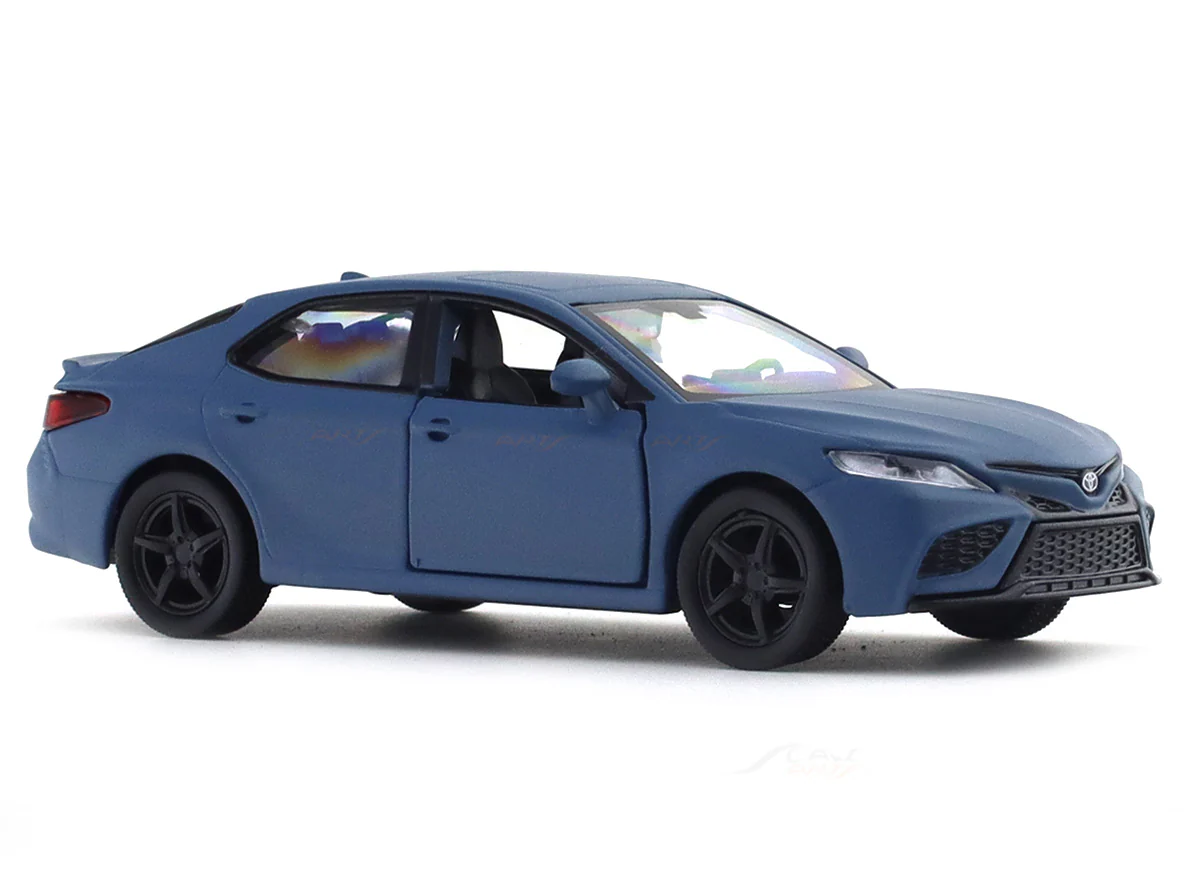 Toyota Camry Blue 1:33-42 RMZ City licensed pull back car scale model - Image 6