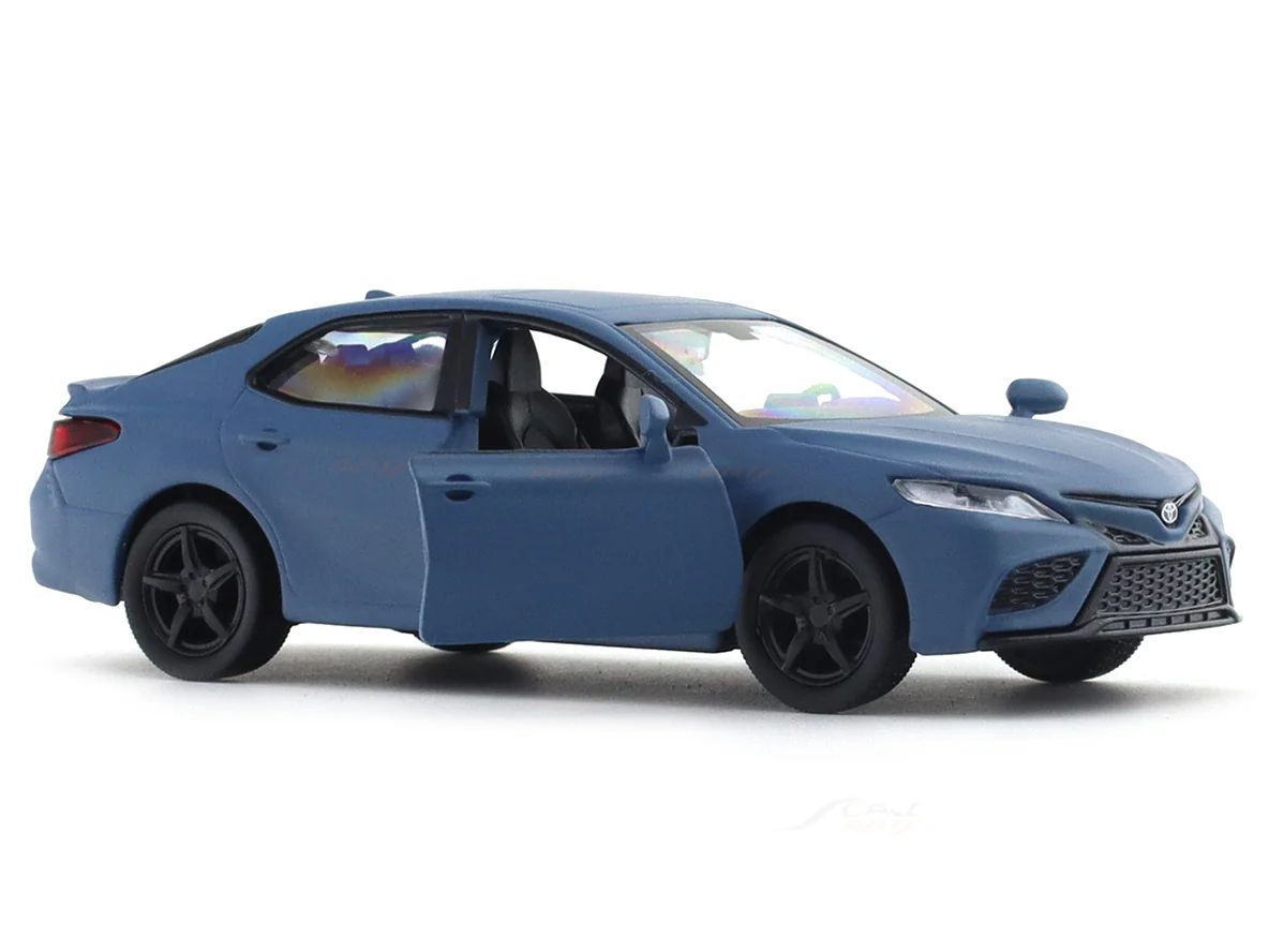 Toyota Camry Blue 1:33-42 RMZ City licensed pull back car scale model - Image 9
