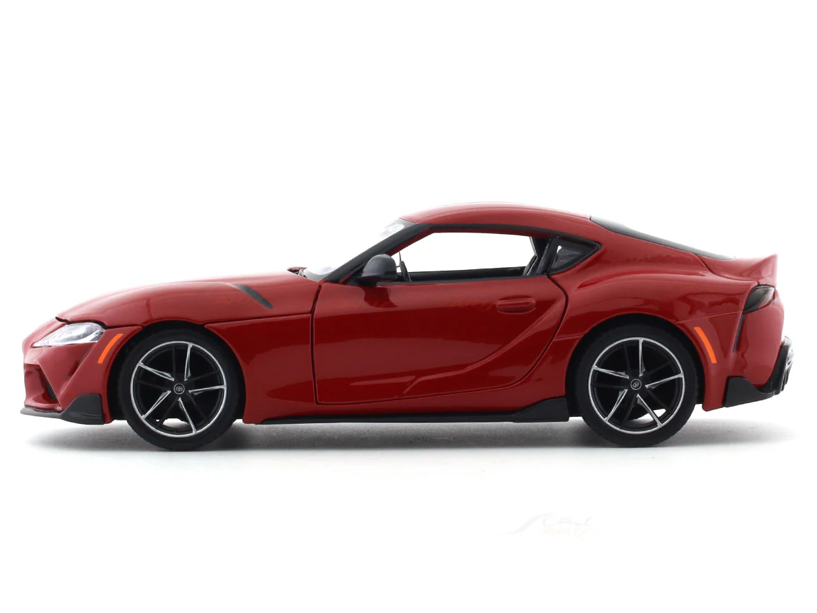 Toyota GR Supra red 1:24 Maisto licensed diecast Scale Model car - Image 2