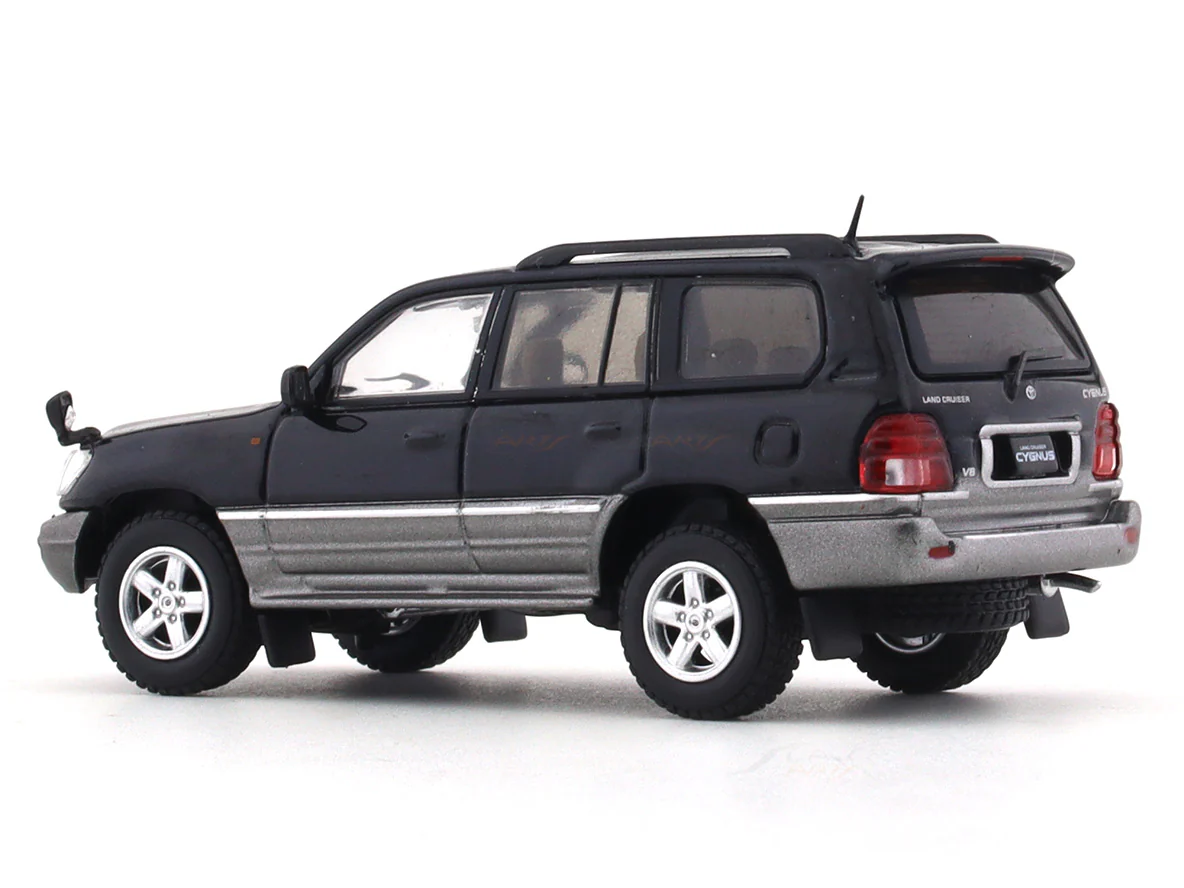Toyota Land Cruiser Cygnus black 1:64 GCD diecast scale model miniature car - Image 3