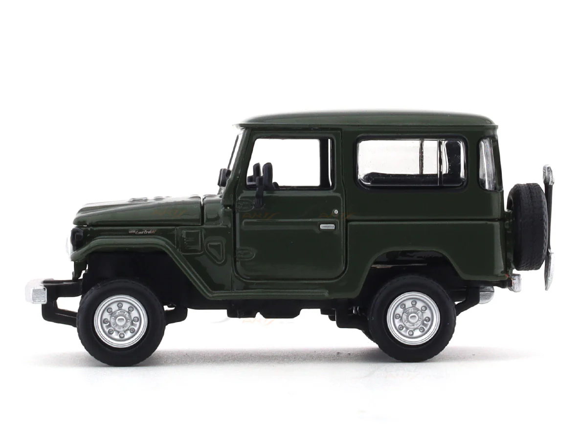 Toyota Land Cruiser FJ40 Green 1:64 Hobby Fans diecast scale model car miniature - Image 2