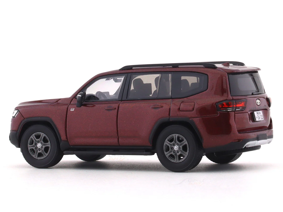 Toyota Land Cruiser LC300 GR red 1:64 LCD Models diecast scale model car miniature - Image 3