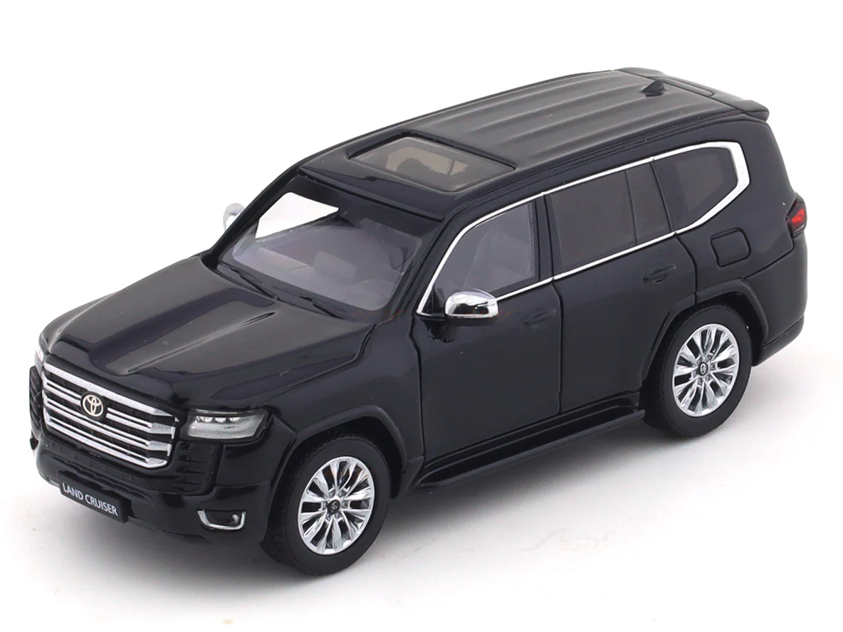 Toyota Land Cruiser LC300 ZX black 1:64 LCD Models diecast scale model car miniature - Image 7