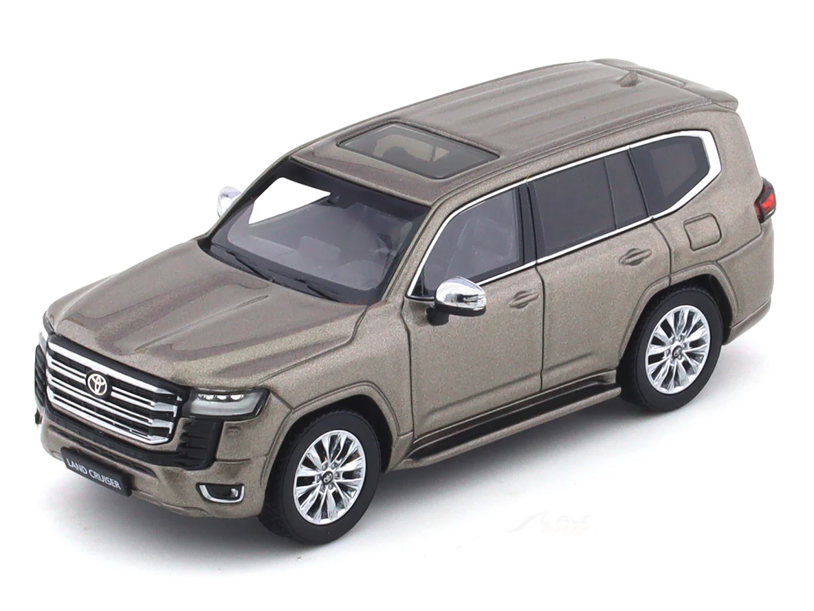 Toyota Land Cruiser LC300 ZX gold 1:64 LCD Models diecast scale model car miniature - Image 7
