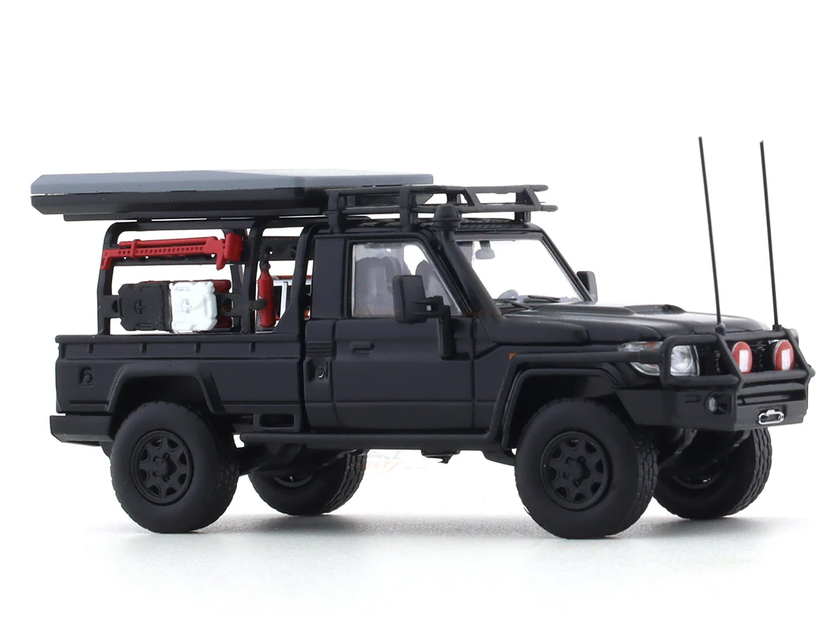 Toyota Land Cruiser LC79 Pickup black 1:64 Autobots Model diecast scale model car - Image 7