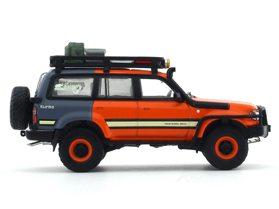 Toyota Land Cruiser LC80 VX Turbo Discovery 1:64 GCD licensed diecast scale model miniature car replica - Image 5