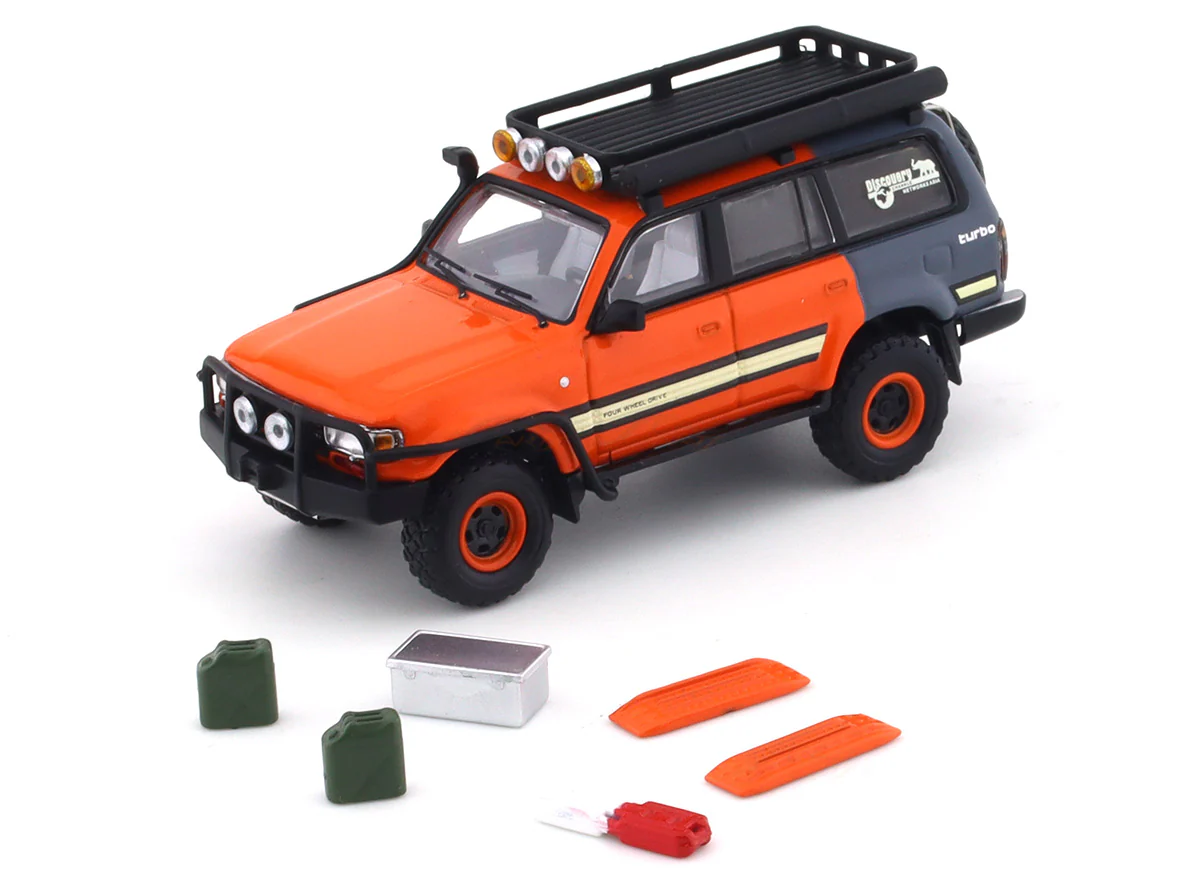 Toyota Land Cruiser LC80 VX Turbo Discovery 1:64 GCD licensed diecast scale model miniature car replica - Image 9