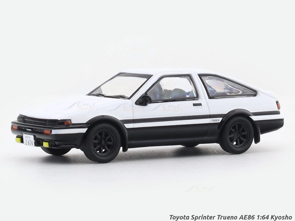 Toyota Sprinter Trueno AE86 1:64 Kyosho licensed diecast scale model car miniature