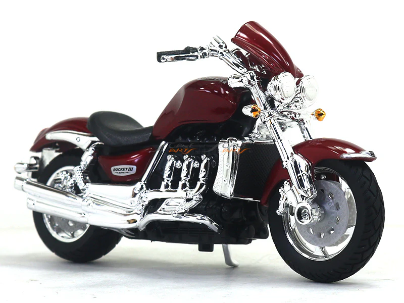Triumph Rocket III 1:18 Bburago diecast scale model bike - Image 6