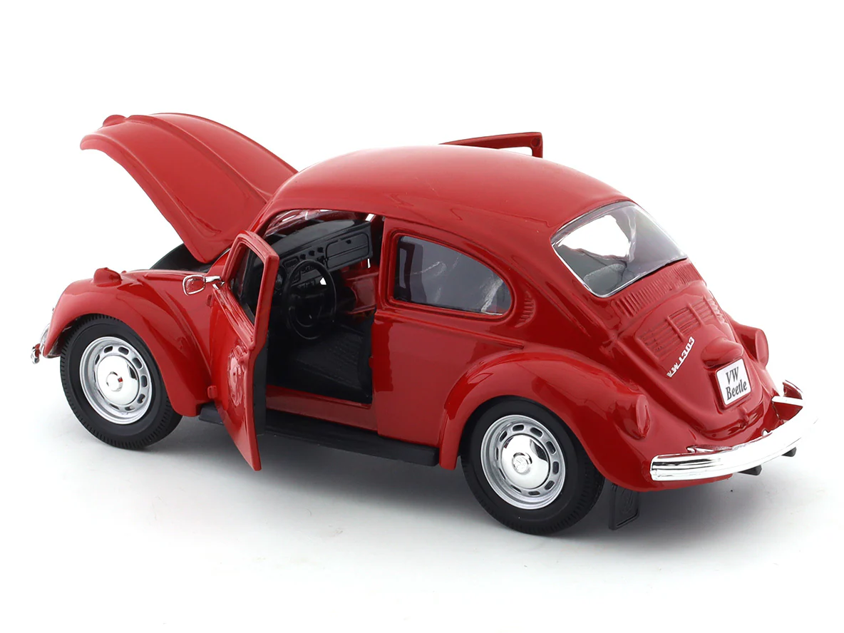 Volkswagen Beetle red 1:24 Maisto licensed diecast Scale Model car - Image 17