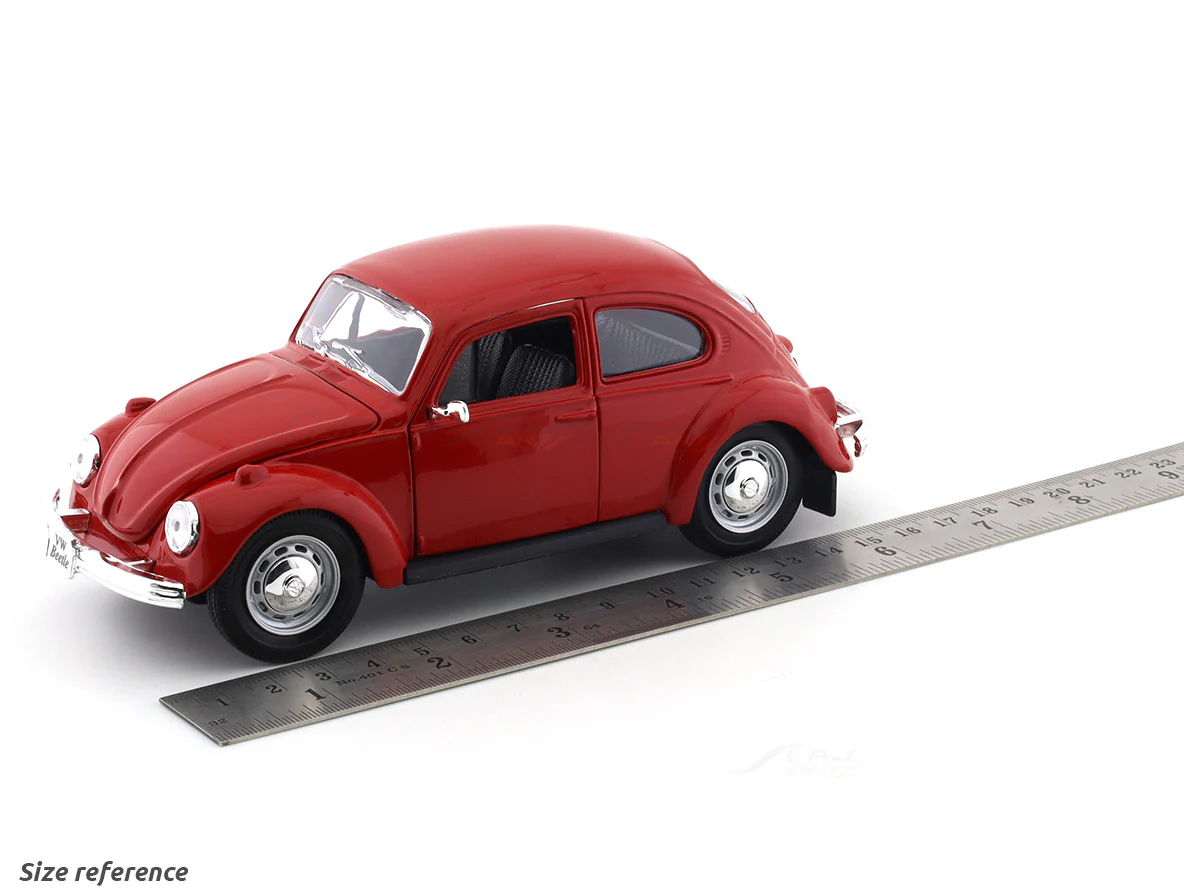 Volkswagen Beetle red 1:24 Maisto licensed diecast Scale Model car - Image 19