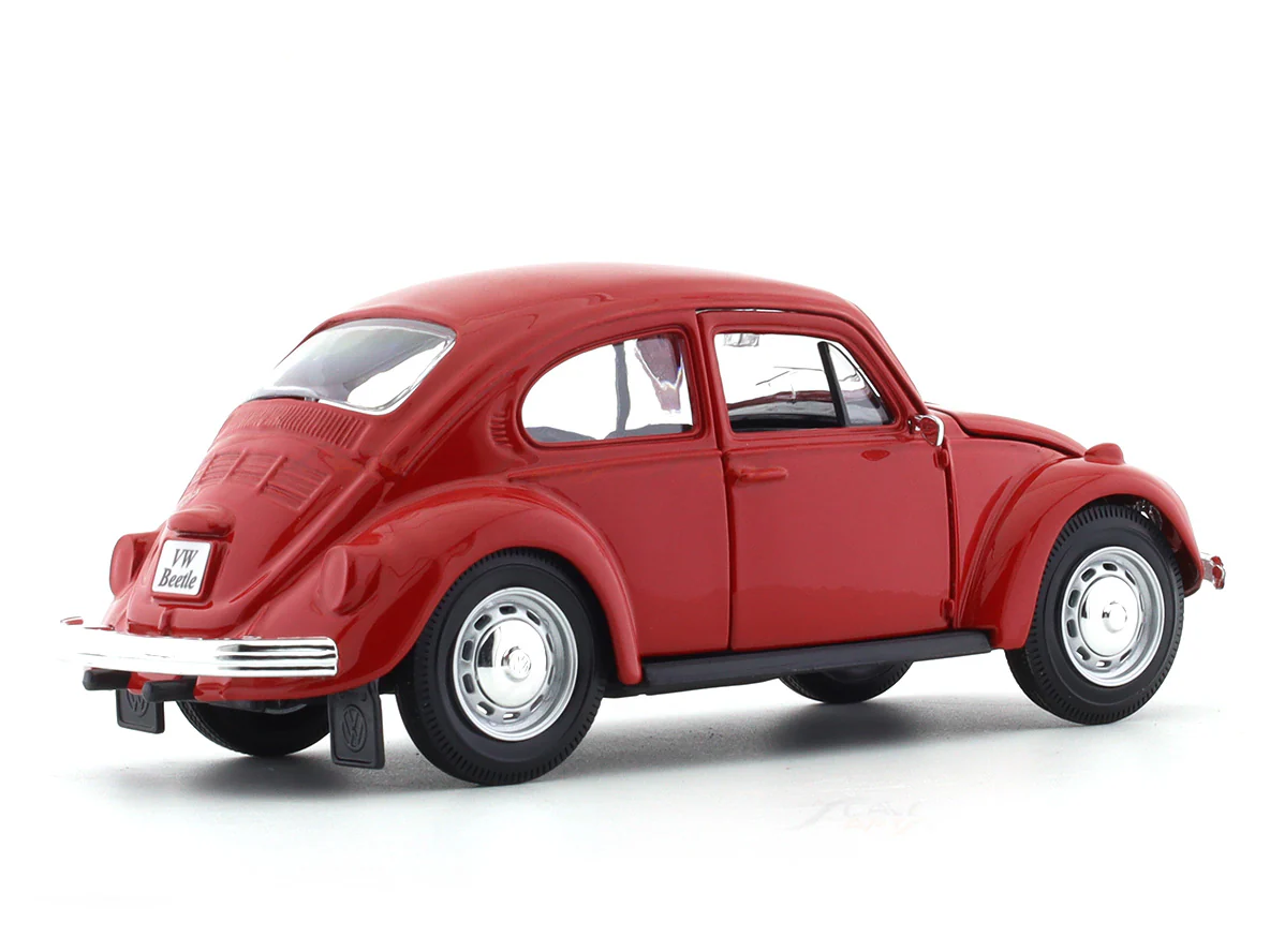 Volkswagen Beetle red 1:24 Maisto licensed diecast Scale Model car - Image 4