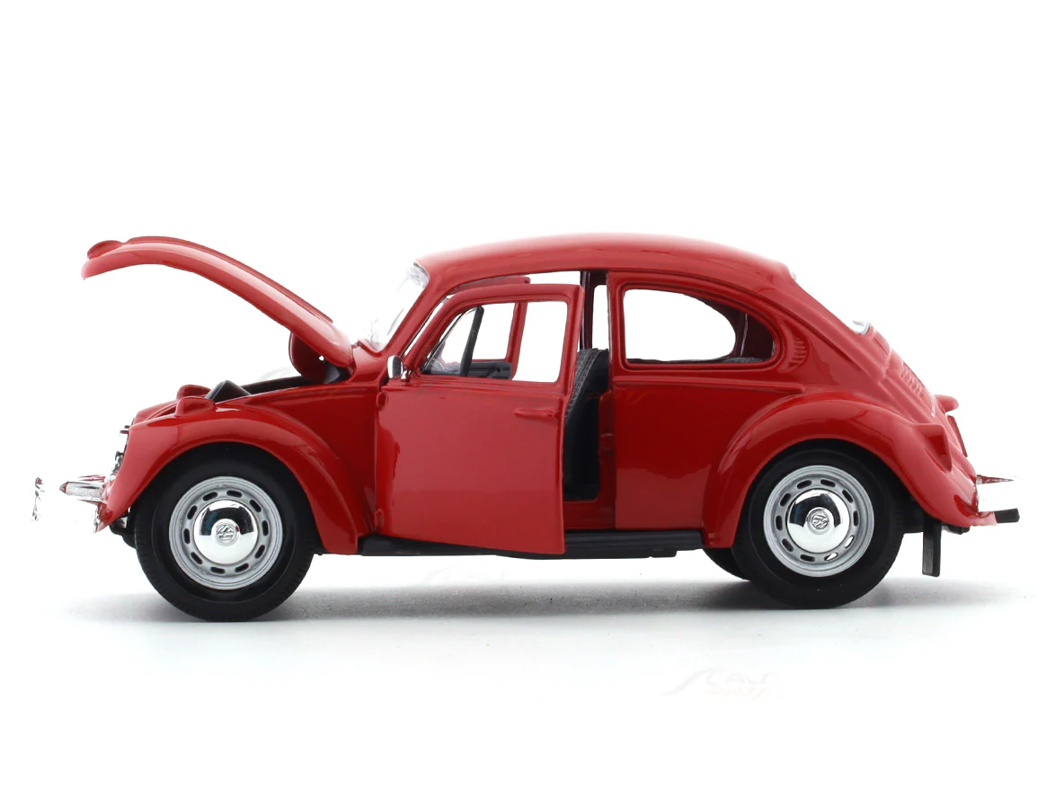 Volkswagen Beetle red 1:24 Maisto licensed diecast Scale Model car - Image 9